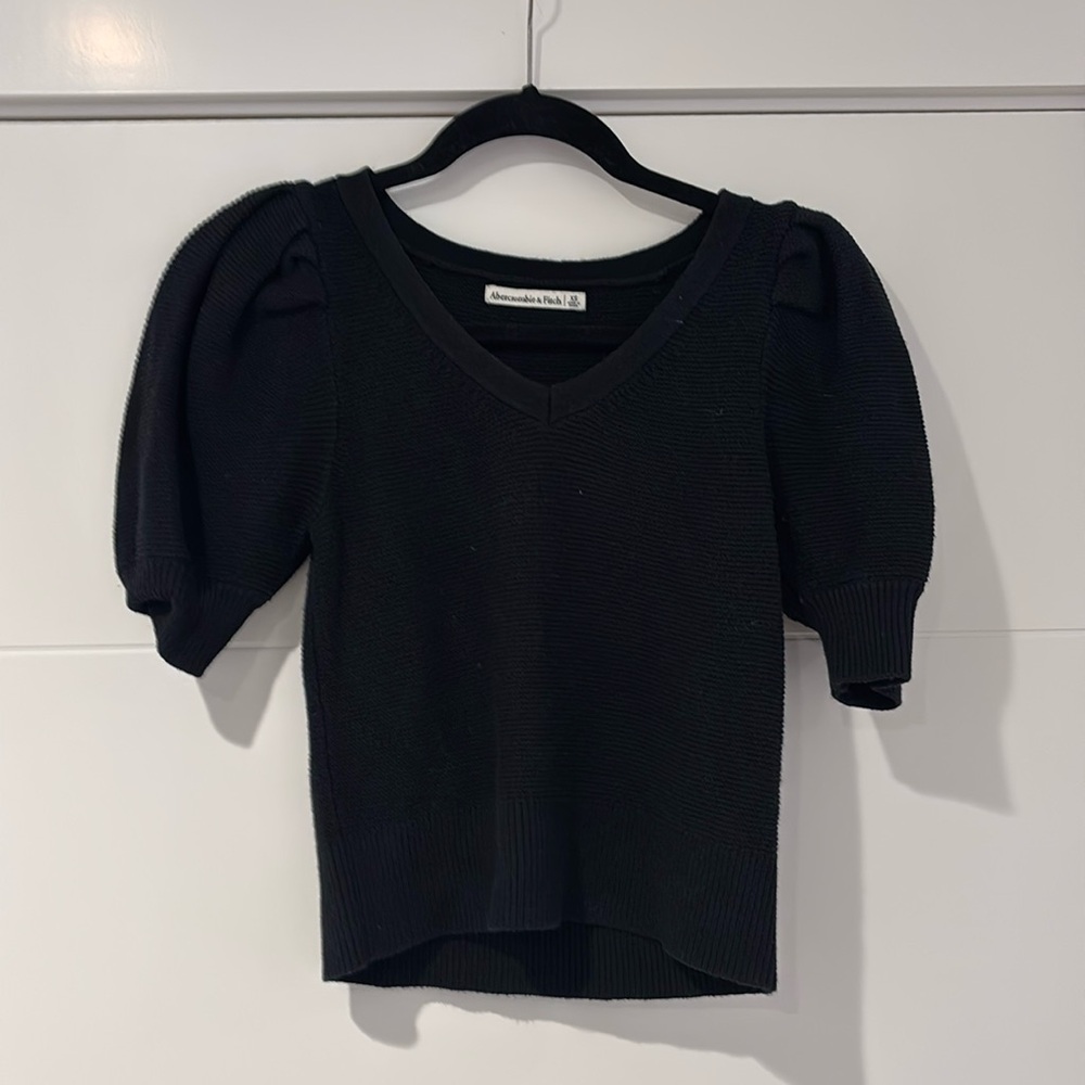 Abercrombie & Fitch Short Sleeve Knit Top